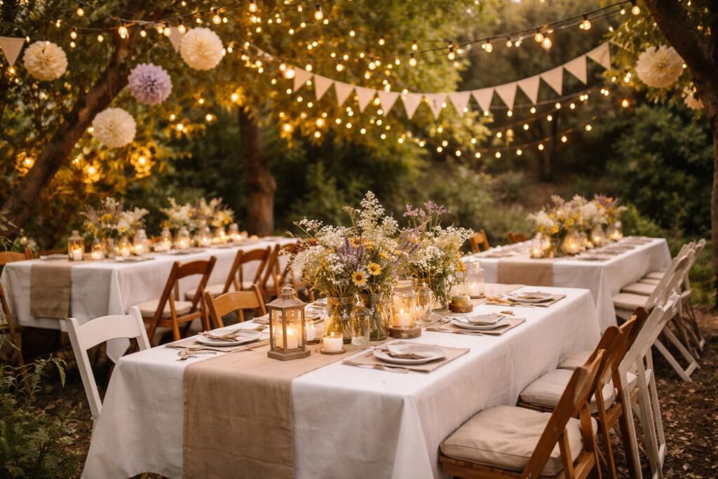 découvrez des idées de décoration de mariage abordables qui allient élégance et économie pour un jour inoubliable sans vous ruiner.