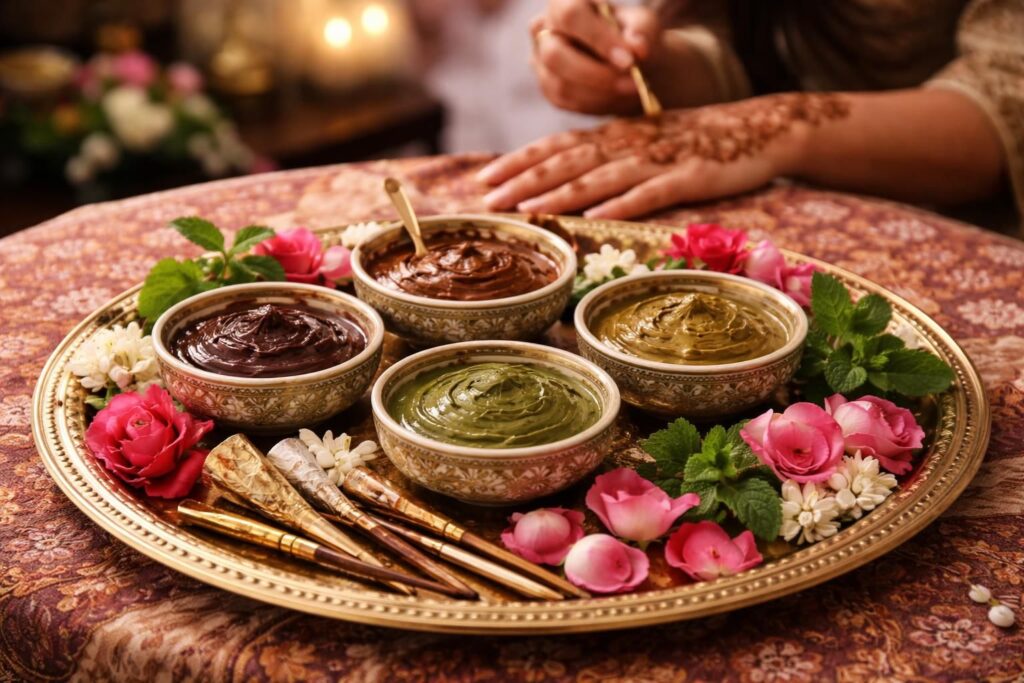 découvrez tout ce qu'il faut savoir pour préparer un plateau de henné réussi pour un mariage grâce à notre guide pratique complet.