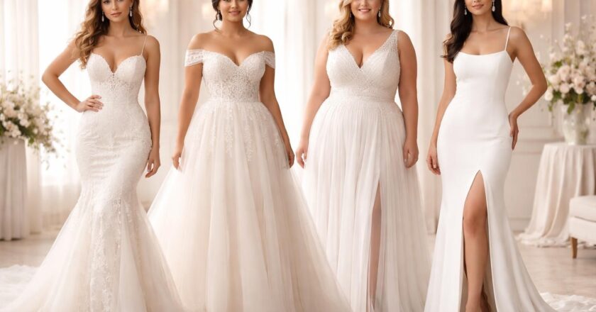 Robes de mariée selon la morphologie : Les conseils d’experts pour un choix parfait