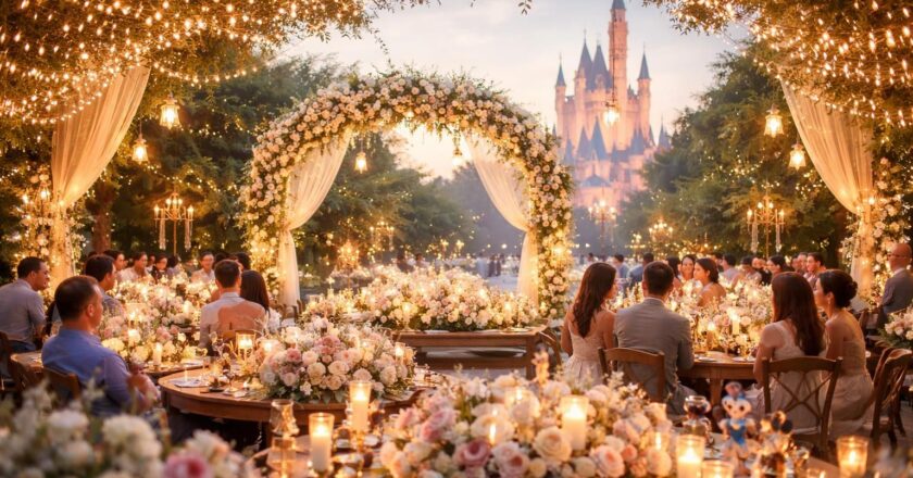 Transformez votre réception de mariage avec un thème de mariage Disney magique