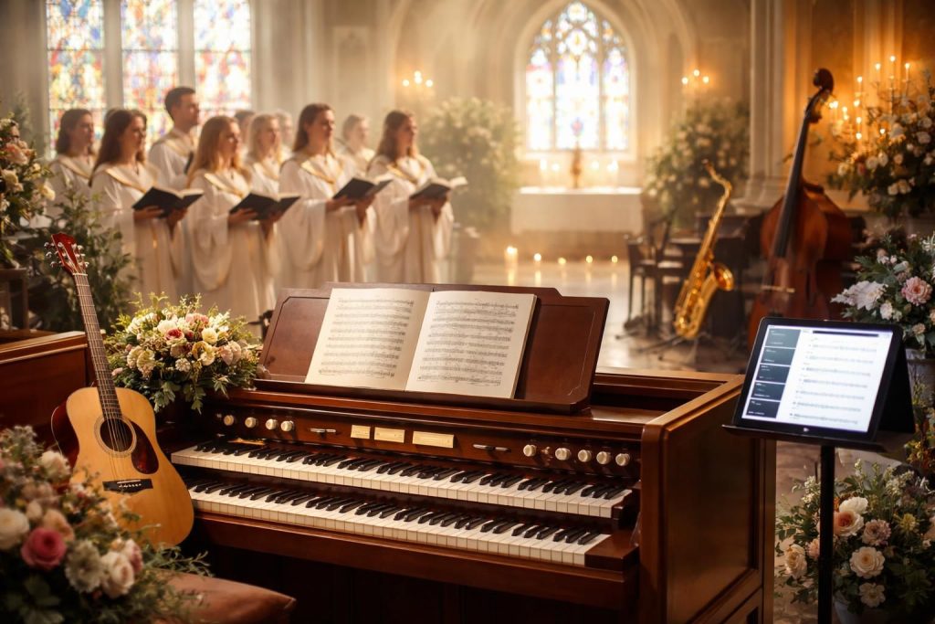découvrez une sélection de chants pour une messe de mariage, adaptés à chaque style et ambiance, pour rendre votre cérémonie inoubliable.