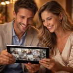 Créer un diaporama de couple pour la réception sur tablette tactile Microsoft