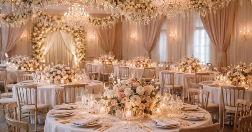 Des conseils d’experts pour bien décorer une salle pour un mariage