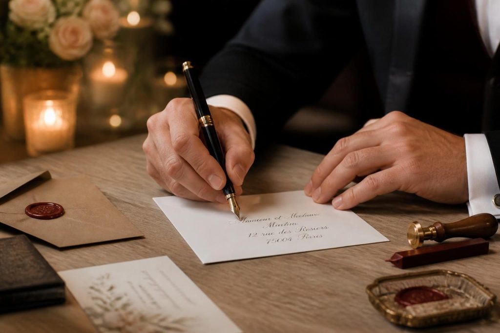 découvrez nos conseils pratiques pour bien adresser une enveloppe de mariage et faire bonne impression lors de cet événement spécial.