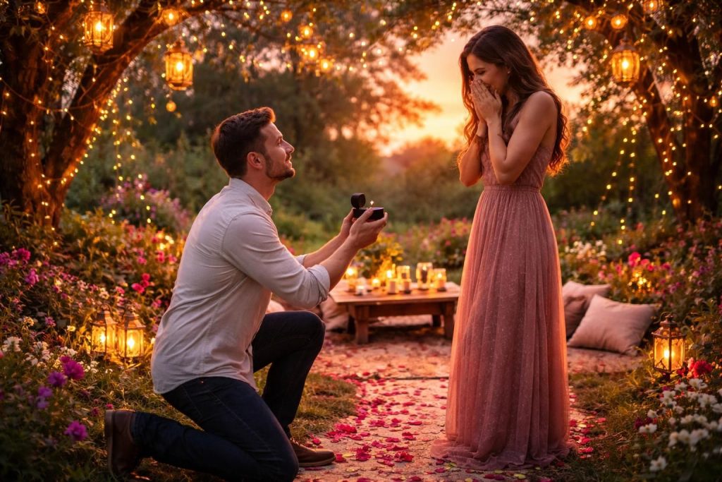 découvrez des idées éblouissantes pour une demande en mariage en plein air, parfaites pour un homme souhaitant créer un moment inoubliable dans un cadre naturel.