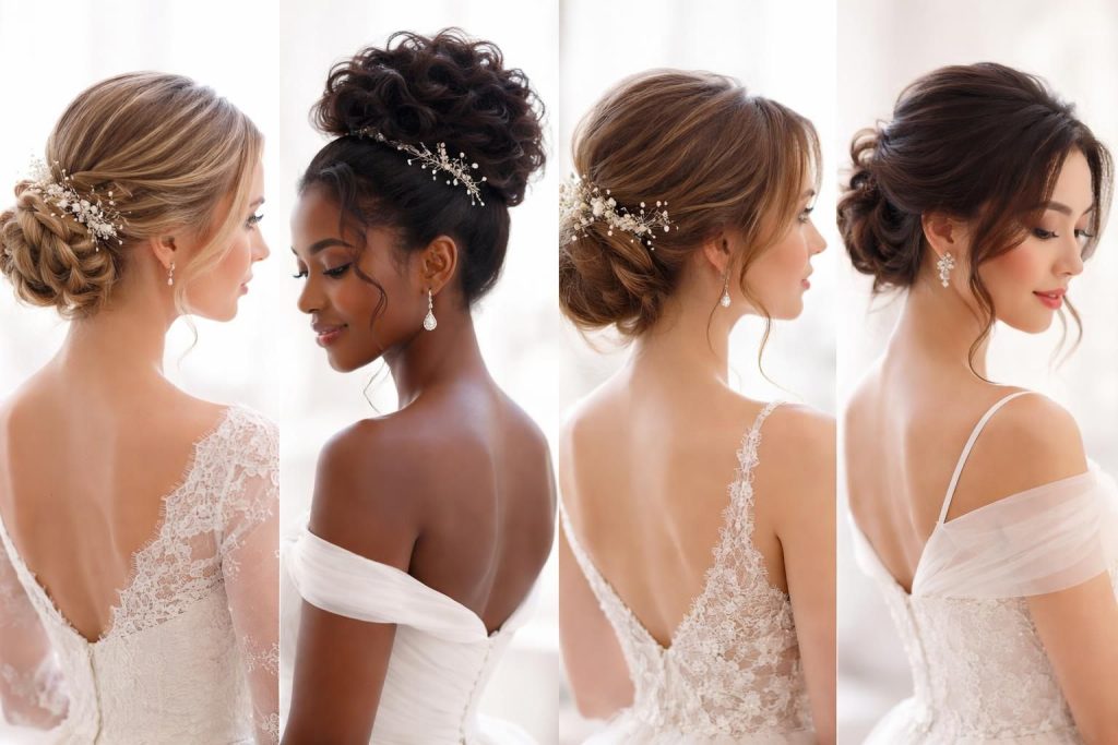 découvrez nos idées de chignons élégants parfaits pour sublimer votre coiffure lors d'un mariage. style, raffinement et inspirations pour un jour inoubliable.