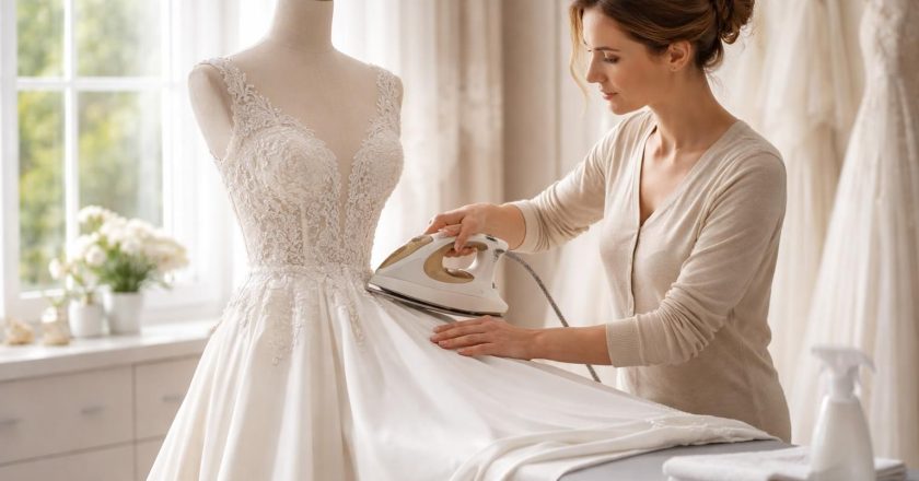 Les méthodes efficaces pour apprendre comment repasser une robe de mariée