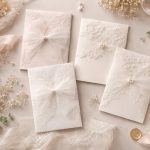 Les tendances modernes des faire-part de mariage en dentelle pas cher à suivre en 2026