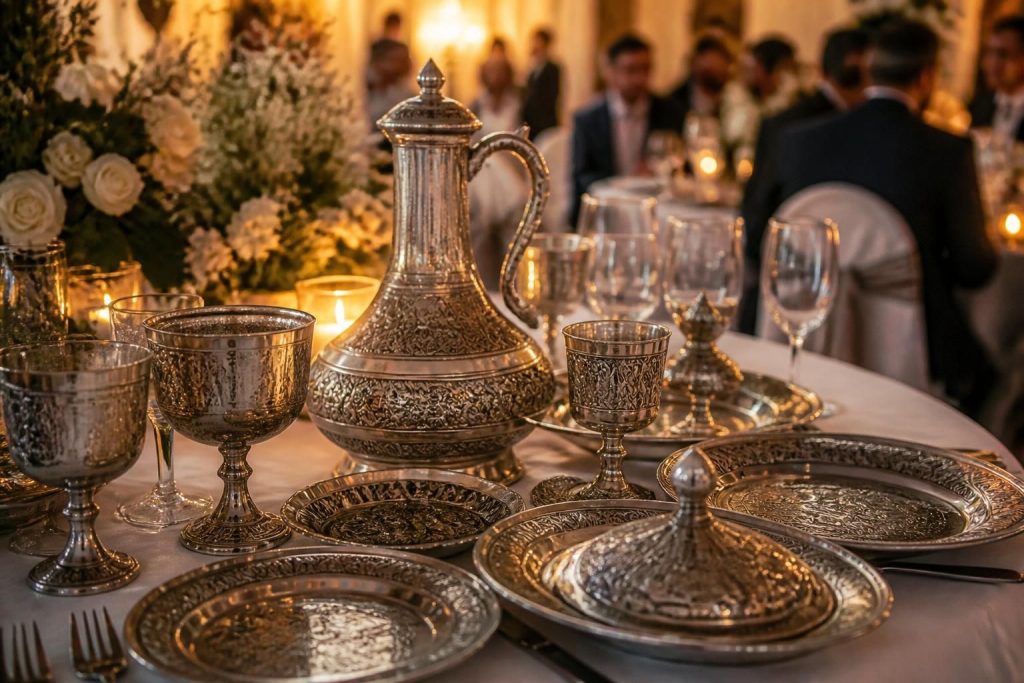 découvrez pourquoi les objets en étain jouent un rôle essentiel dans les mariages traditionnels, symbolisant durabilité, authenticité et élégance intemporelle.