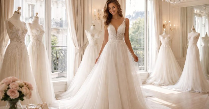 Louez votre robe de mariée idéale en Île-de-France