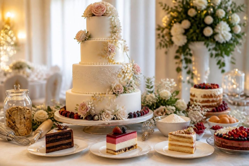 découvrez tout sur la pièce montée de mariage : conseils pour choisir la taille, le nombre de parts, les alternatives originales et gérer votre budget efficacement.