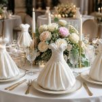 Pliage de serviette en robe pour un mariage : inspirations modernes et traditionnelles