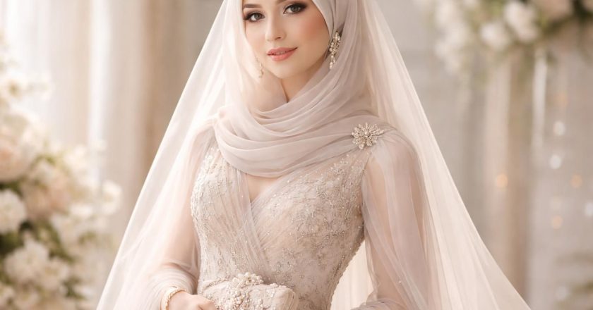 Tenue pour femme voilée pour un mariage : accessoires pour une touche finale parfaite