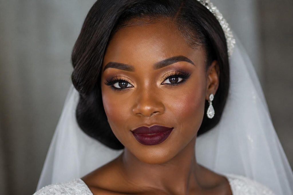 découvrez les secrets de maquillage tendance spécialement adaptés pour sublimer la peau noire lors de votre mariage. astuces et conseils pour un look éclatant et élégant.