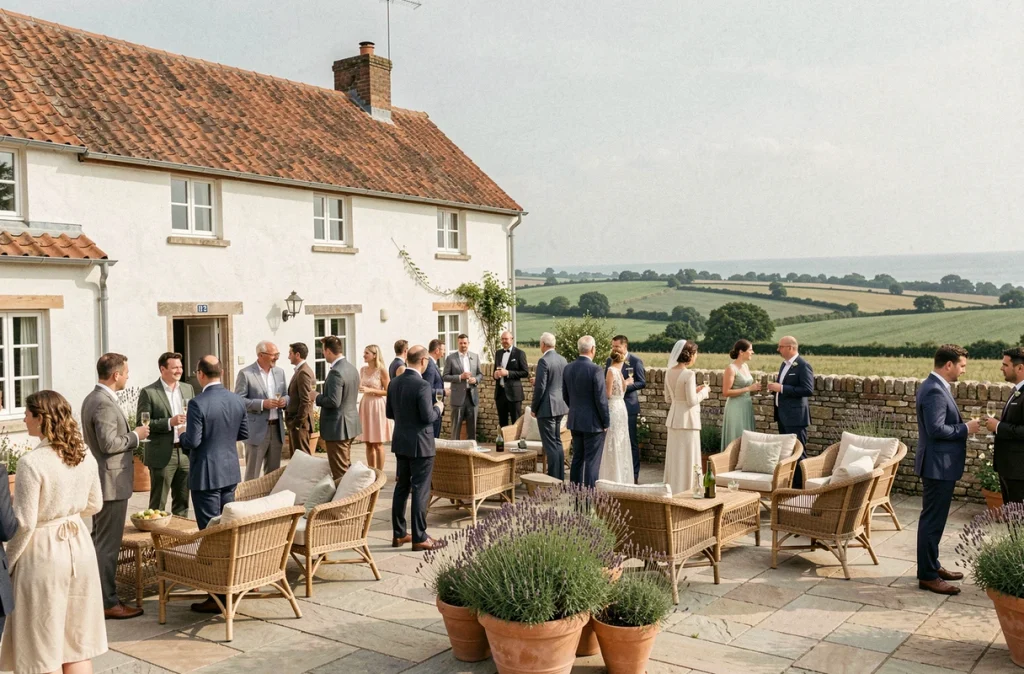 Le Val Sarah, lieu de réception de mariage en Normandie entre Rouen et la mer avec terrasse et campagne